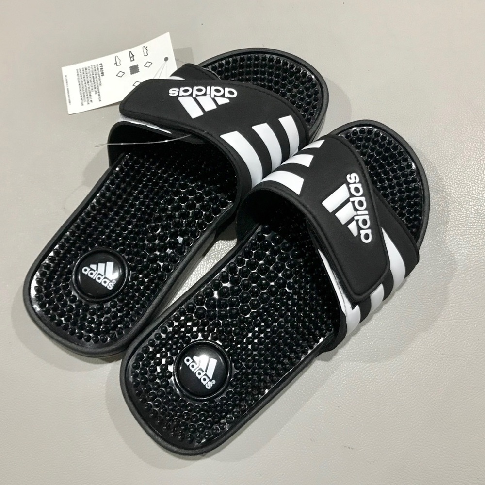 Adidas Adissage K sandals Size 4 - Picture 4 of 8